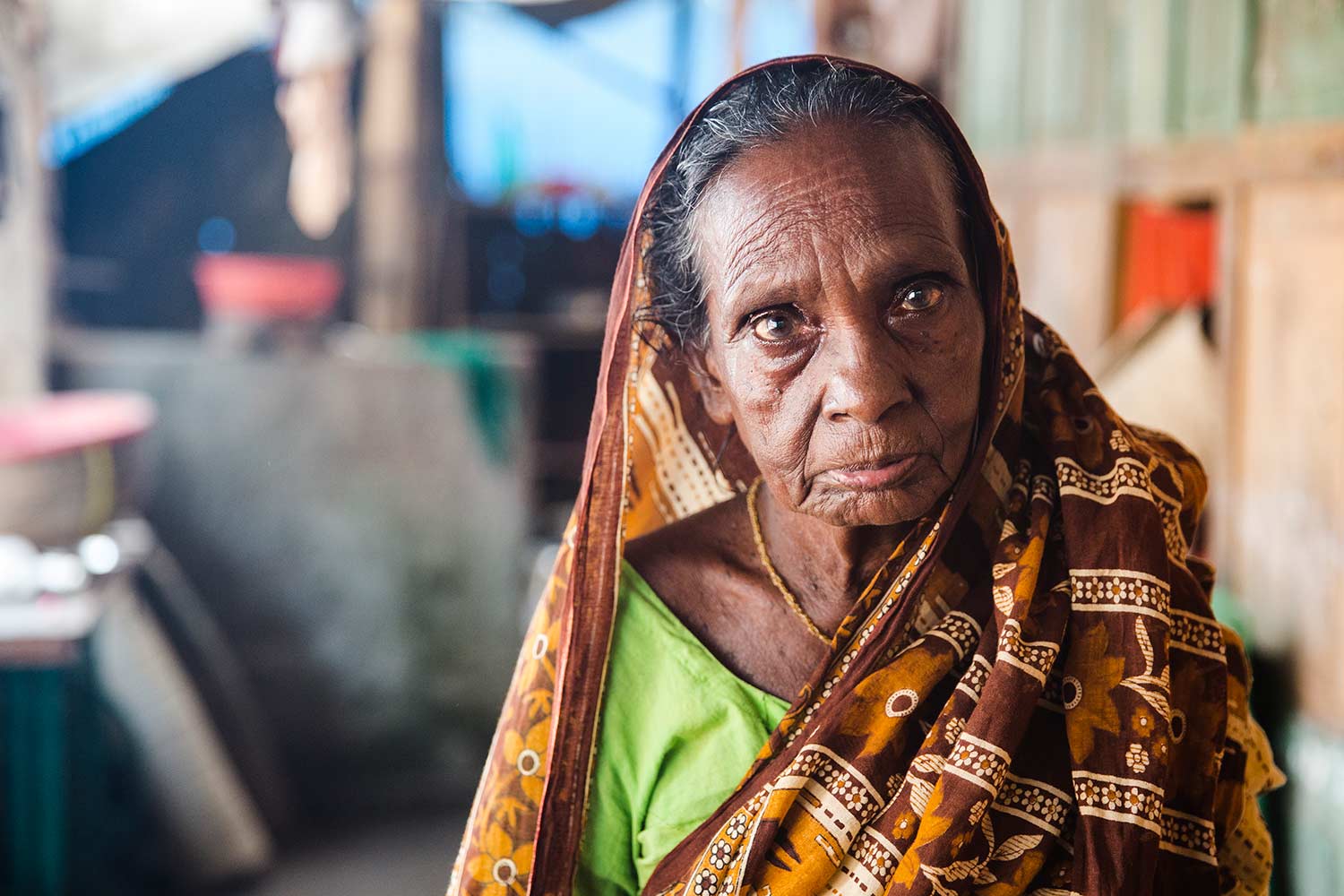 Bangladesh portrait grandmother